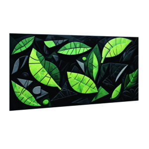 abstraktna slika listje